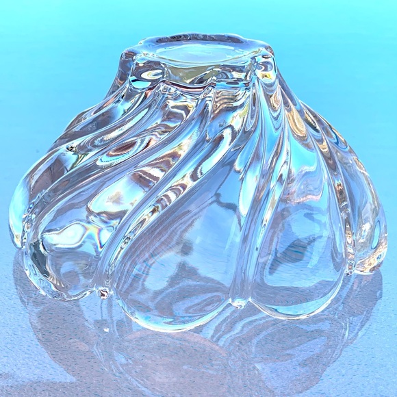 Mikasa Germany Peppermint Clear Small Crystal Candy Dish / Nut Bowl - Picture 6 of 6